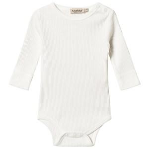 Kids - MarMar Copenhagen Cream Rib Baby Body 1½Y/86 - All in ones - 1½Y/86 - White