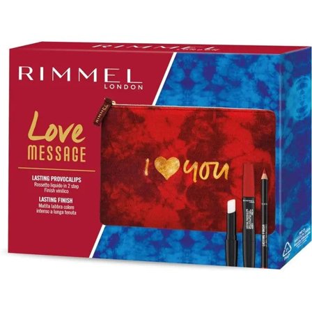 Rimmel Cofanetto Love Message Provocalips Rossetto Liquido +