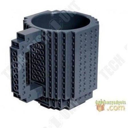 Pussel - TEKNISK RABATT - Cup-TD - 350ml - Ergonomisk - Kreativ - Grå