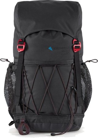 Klättermusen Delling Backpack vaellusreppu, musta, 25 L - Vaellusreput