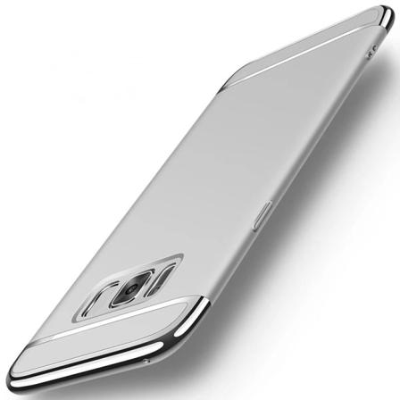 Design Skal 3 I 1 Guldkant Till Samsung Galaxy S8 - Fler Färger Silver