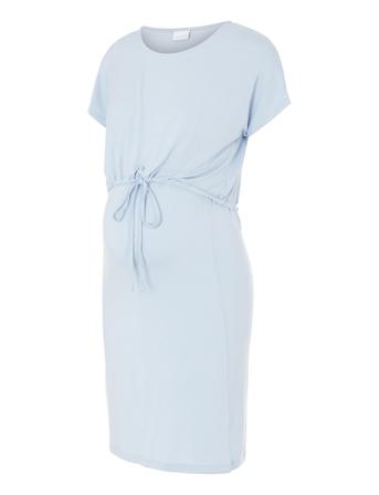 Mlalison June S/S Jersey Abk Dress 2F A. Blue Mamalicious