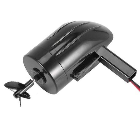 1 pari Flytec 2011-5 kalastus RC-veneen moottoreita päivitettyyn 2011-5 syöttiveneeseen, vasen puoli ja oikea puoli