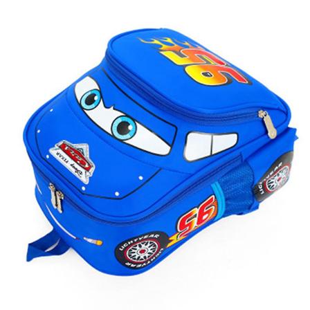 Bilar Lightning Mcqueen Ryggsäck Barn Pojkar Flickor Ryggsäck Rese Skolväska Dagis Bokväskor Blue