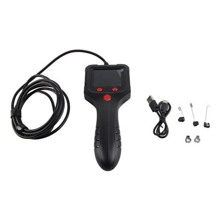 Teollisuusendoskooppi 2,4 tuuman HD-näyttö Käsikäyttöinen booskooppi Tarkastuskamera 2 m kaapeli ABS-kotelo