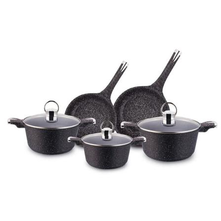 Jio Original 8 Delar Köksset Svart Black