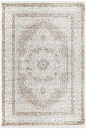 Hanah Home - Tæppe-Kaur - Beige - Fladvævede tæpper - 200X290 - Fra Homeroom