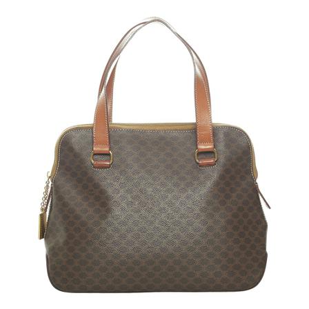 Celine Vintage HandTass , Bruin , Dames , Maat: ONE Size Vintage Tassen