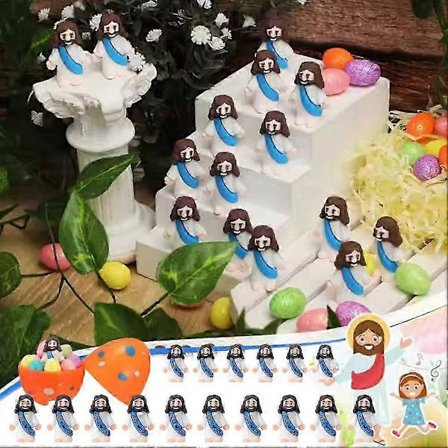 50 stk. Mini Jesus Figurer Påske Jesus Elsker Dig Jesus Legetøj små Jesus Figurer[D]