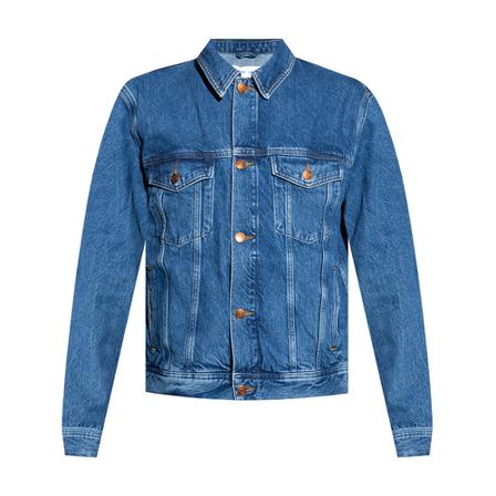 Samsøe Samsøe Denim Jakke from organic cotton Blå, Herre