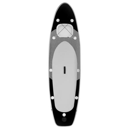 Vidaxl Upplåsbar Sup-bräda Set Svart 330x76x10 Cm Svart
