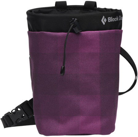 Black Diamond Gym Chalk Bag mankkapussi, Purple Square