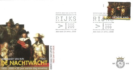 Holland 2000 - NVPH 418 - Ubrugt