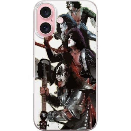 Yhteensopiva Puhelinkuori Apple iPhone 16 Kizz Hard Rock Rockmusiikki Yhtye Klassinen