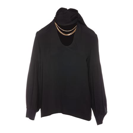 Simona Corsellini, Shirts Zwart, Dames, Maat:XS