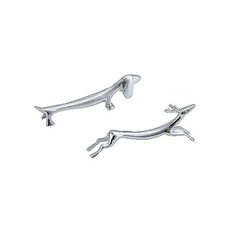 4 stk. spisebordsbestikholder hund hjort pindeholder køkkenredskaber pølse hund pindeholder puder kreative skiver