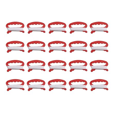 20x Plastik 30m Udendørs Sport Flyvende Drage Line Snor Med Winder Håndtag-- (FMY)