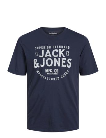 Jjjeans Tee Ss O-Neck Ln Navy Jack & J S