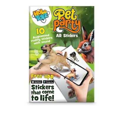 HOLO TOYZ Augmented Reality klistermærker til dyrefest 10 klistermærker