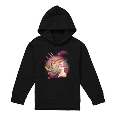 Pocahontas Barn/Barn Airbrush Hoodie 7-8 År Svart