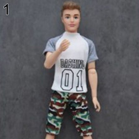 32 cm Dockkläder Jeans Denim 1 1