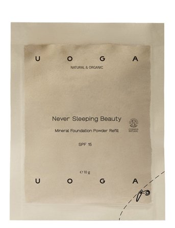 Uoga Uoga Uoga Uoga Mineral Foundation Powder Refill, Neversleeping Beauty 10G - 10 g