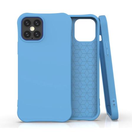 Iphone 12 / 12 Pro - Shockproof Matt Tpu Skal - Blå Blue Blå