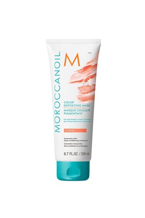 Moroccanoil Coral Color Depositing Mask - Coral 200 ml, Hår, Hårfarve, Washouts