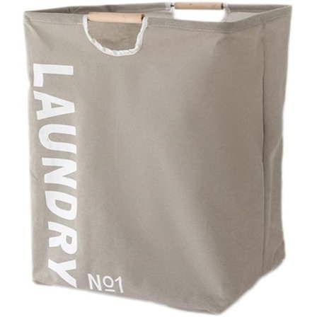 Foldbar Vasketøjskurv til Beskidt Vasketøj - Upraktisk Tøjopbevaring, Bærehåndtag, Stor Kapacitet - Perfekt til Hjemmet, Badeværelset eller 