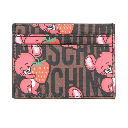 Moschino Cardholder , Bruin , Heren , Maat: ONE Size