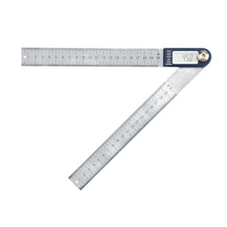 Moore & Wright Digital Vinkel Linjal 200mm Flerfärgad