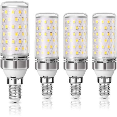 4 kpl E14 Led-lamppua 12w 1200lm Halogeenilamppu Vastaava 100w 3000k Lämmin Valkoinen Ac220240v Ei Himmennettävä