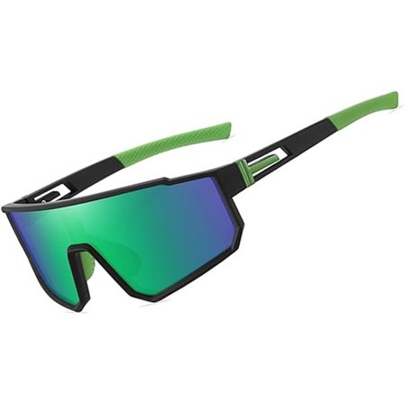 Polariserte Sportsbriller for Menn Kvinner Ungdom Barn UV400 Sportsbriller for Sykling Baseball Fiske Utendørs