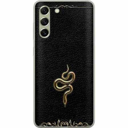 Samsung Galaxy S21 Fe 5g Mjukt Skal - Guld Orm