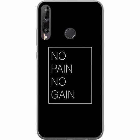 Huawei P40 Lite E Genomskinligt Skal Training / Gym