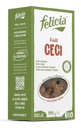 Felicia Bio Fusilli Ceci 250 g