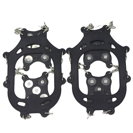 Lumikengät ja nastat lumelle ja jäälle, kiinnitetään kenkiin/kenkiin