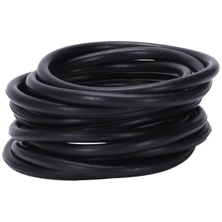 O-ring, tetningsring, 10 stk, 45mm x 3mm, nitrilgummi, svart