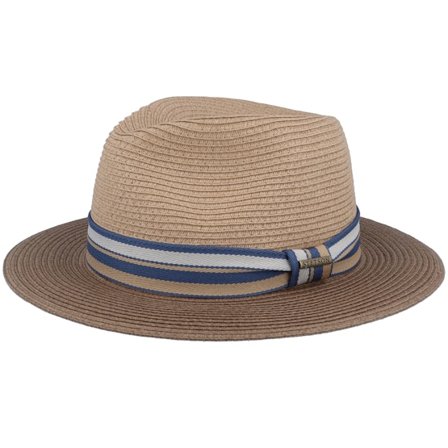 Stetson - Traveller Toyo Khaki Straw Hat Straw Beige Hat - @ Hatstore