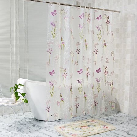 Trykt badeforhæng 180*180CM Fashion enkel peva Miljøvenlige bruseforhæng