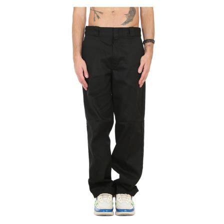 Dickies, Wide Trousers Zwart, Heren, Maat:W33