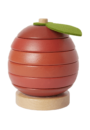 Koja Stapeltorn FILIPPA Träleksaker Röd ONESIZE