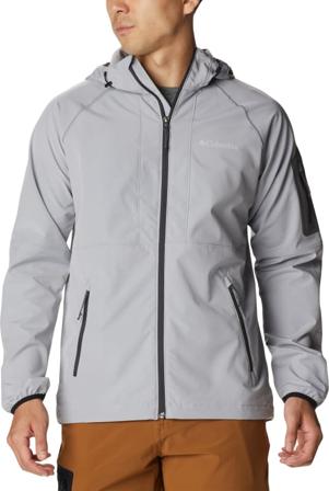 Columbia Montrail Men ́s Tall Heights Hooded Softshell Jacket Men soft shell jackets Grey M