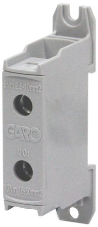 Garo 108599 Liitin GKL 1x50, harmaa, Sähkön jakelu & virrantuotto