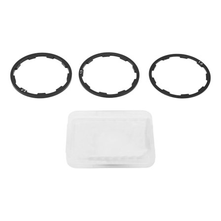 3 stk. cykel frihjul pakning aluminiumlegering korrosionsbestandig letvægts 1mm 1,5mm 2mm cykel skive