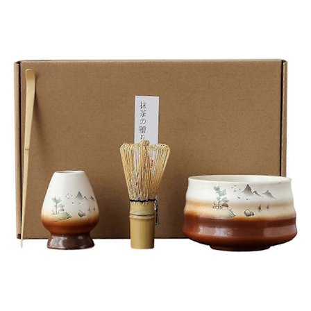 Perinteinen japanilainen Matcha-setti teetarvikkeet 580 ml Matcha-kulho japanilaiseen 2025