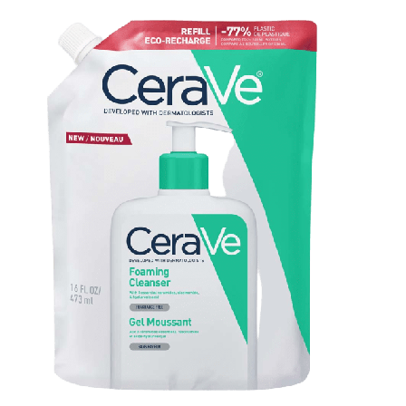 CeraVe Foaming Cleanser Refill Serum & specialbehandling Unisex 473 ML
