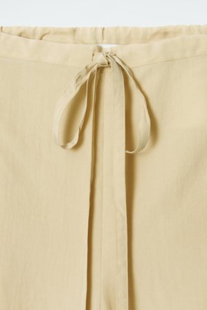 COS Women's Pantaloni Con Coulisse A Gamba Larga in Beige