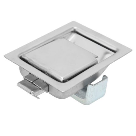 RV Verktygslåda Handtag Lås 84 X 68 mm 304 Rostfritt Stål Inbyggt Skåpdörrlås Handtag Lastbil Släpvagn Husbil