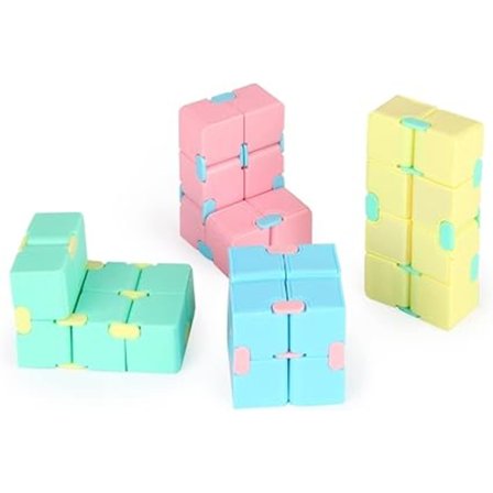Infinity Cube Pack, Decompression Cube Toy, Infinity Cube Fidget Toy, Decompression Cube, Infinite Magic Cube, Stress Reliever, Entertainment Toys for